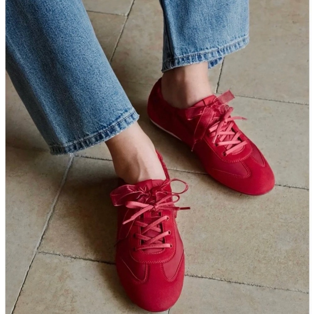 Vivaia Jogger Re-Nylon Sneakerina (Yancy) Ballet Flat Sneakers Womens Size 6.5